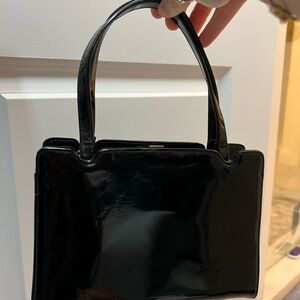 Ingber Vintage Patent Leather Mini Bag
